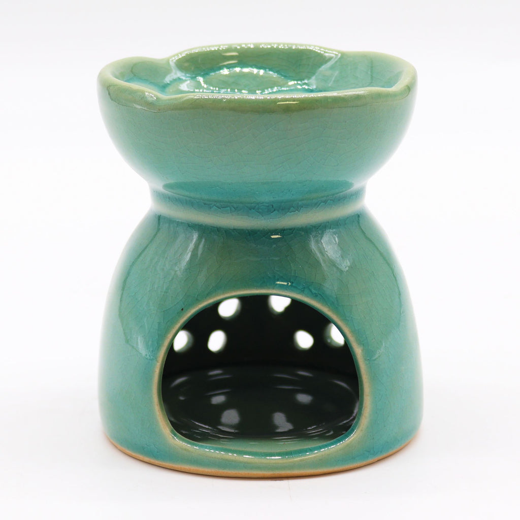 Tree of Life Oil Burner - Blue