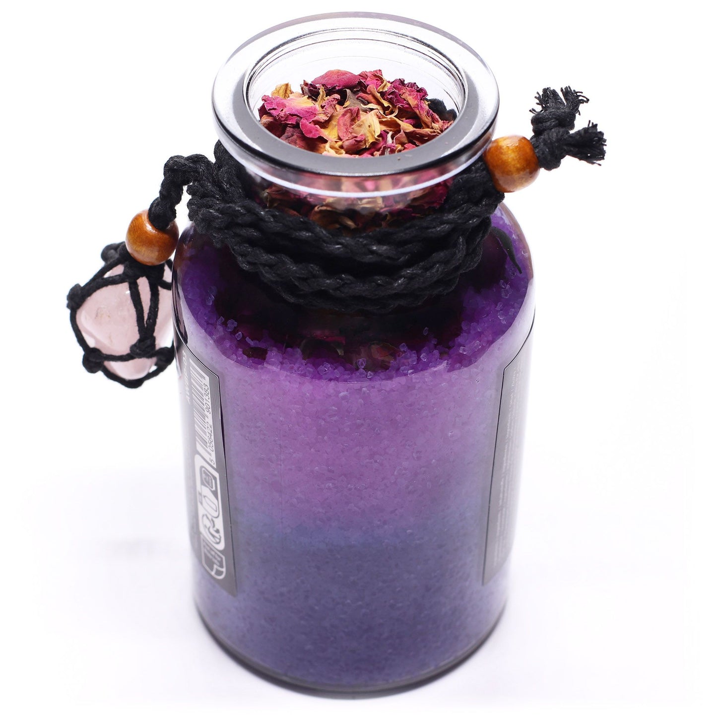 Rose Quartz Bath Salts & Crystal Amulet - Love Ritual Set