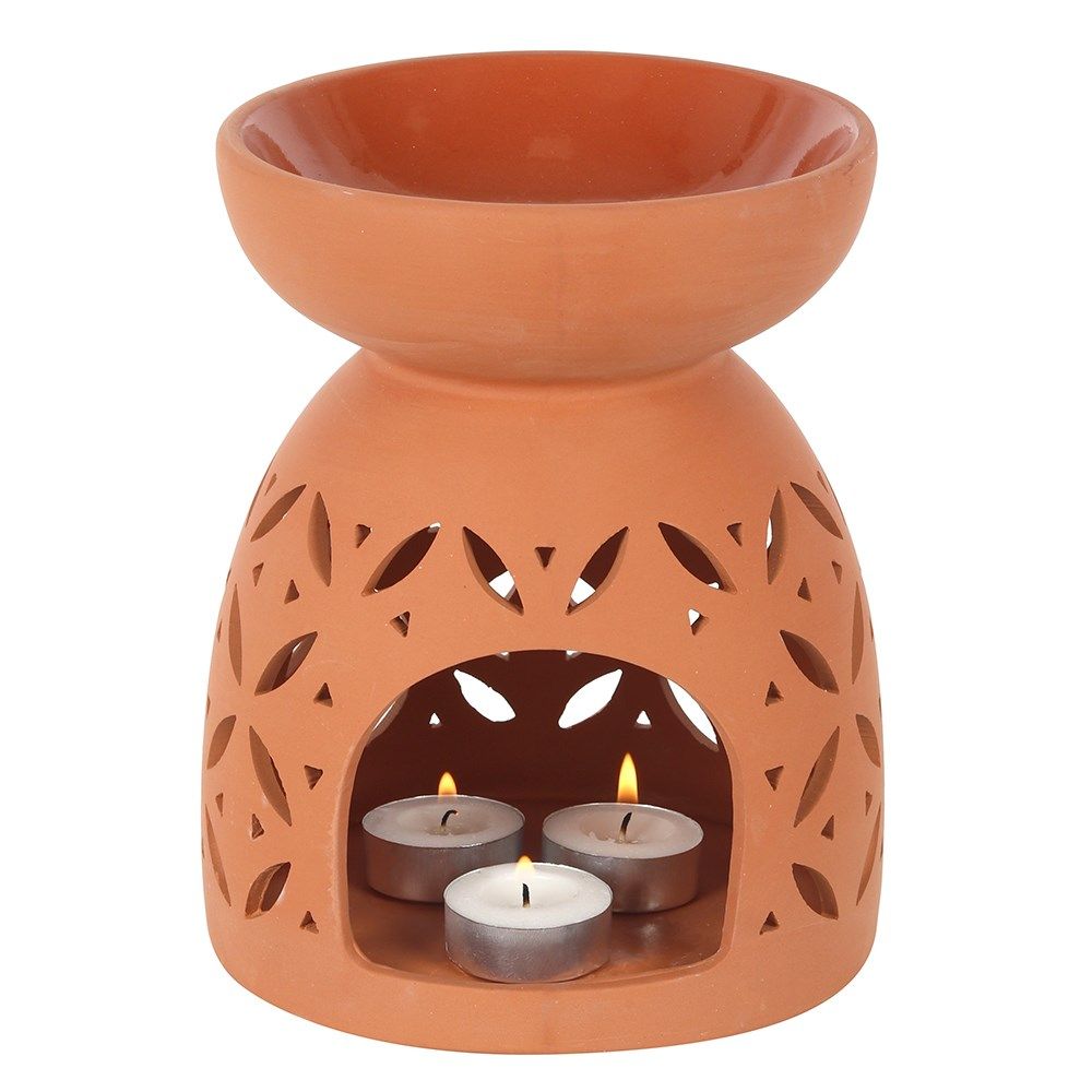 20cm Large Terracotta Fragrance Warmer