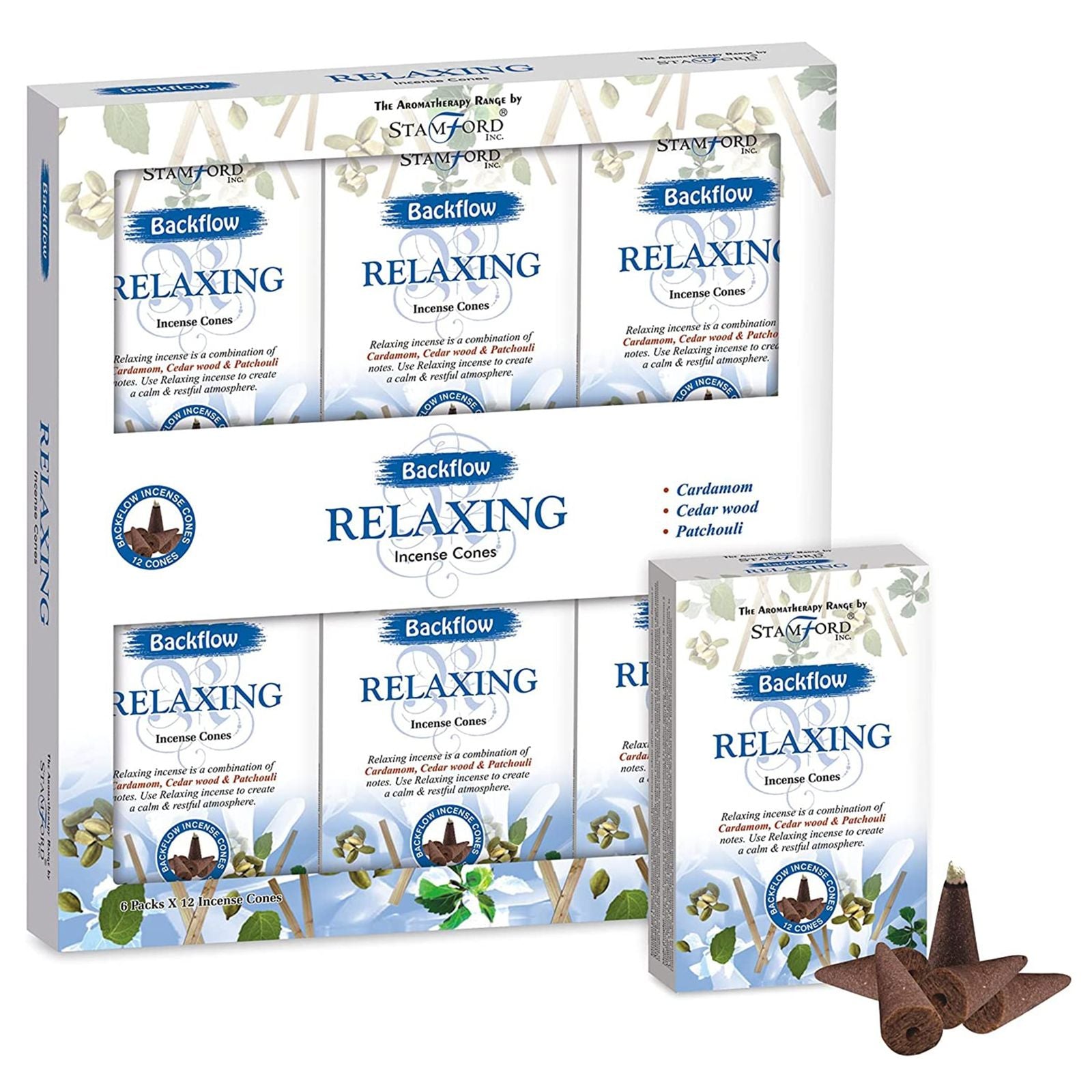 Aromatherapy Backflow Cones - Relaxing