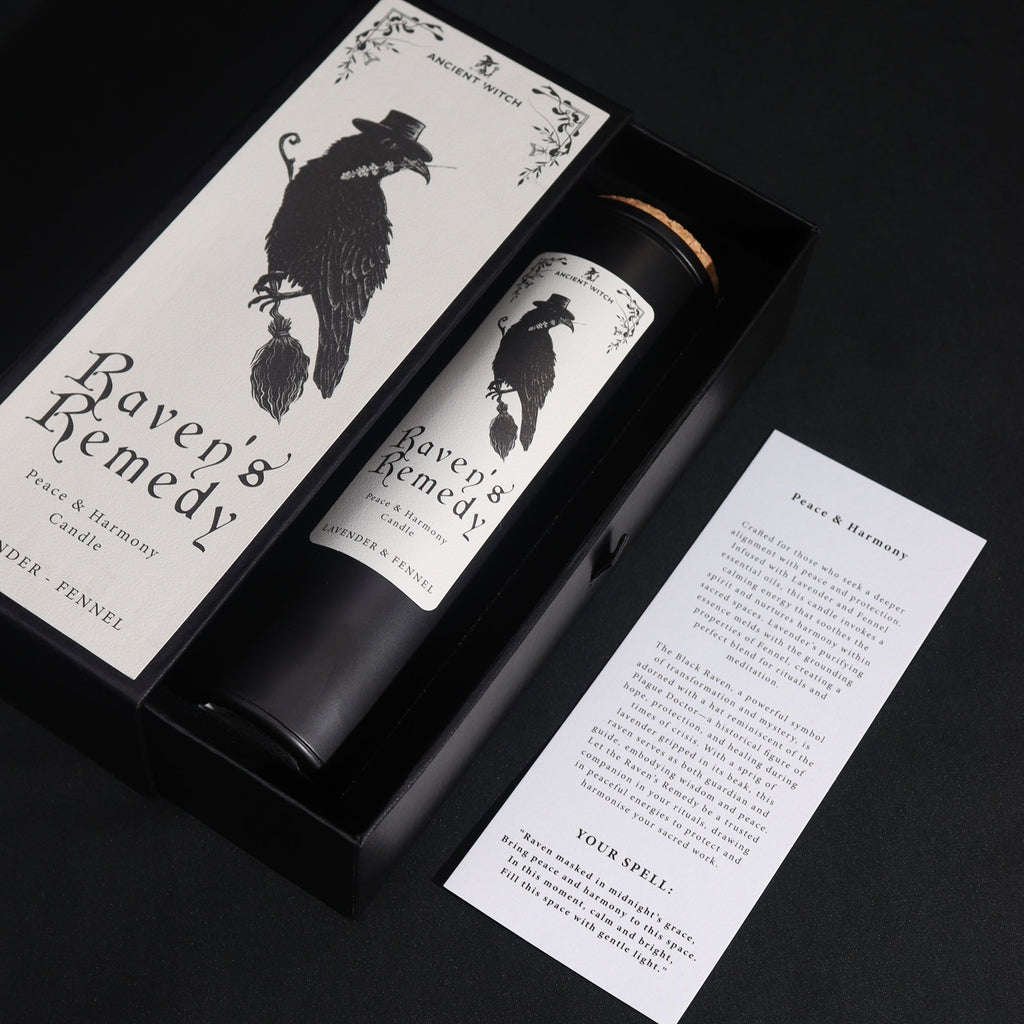 Ravens' Remedy Scented Candle - Lavender & Fennel