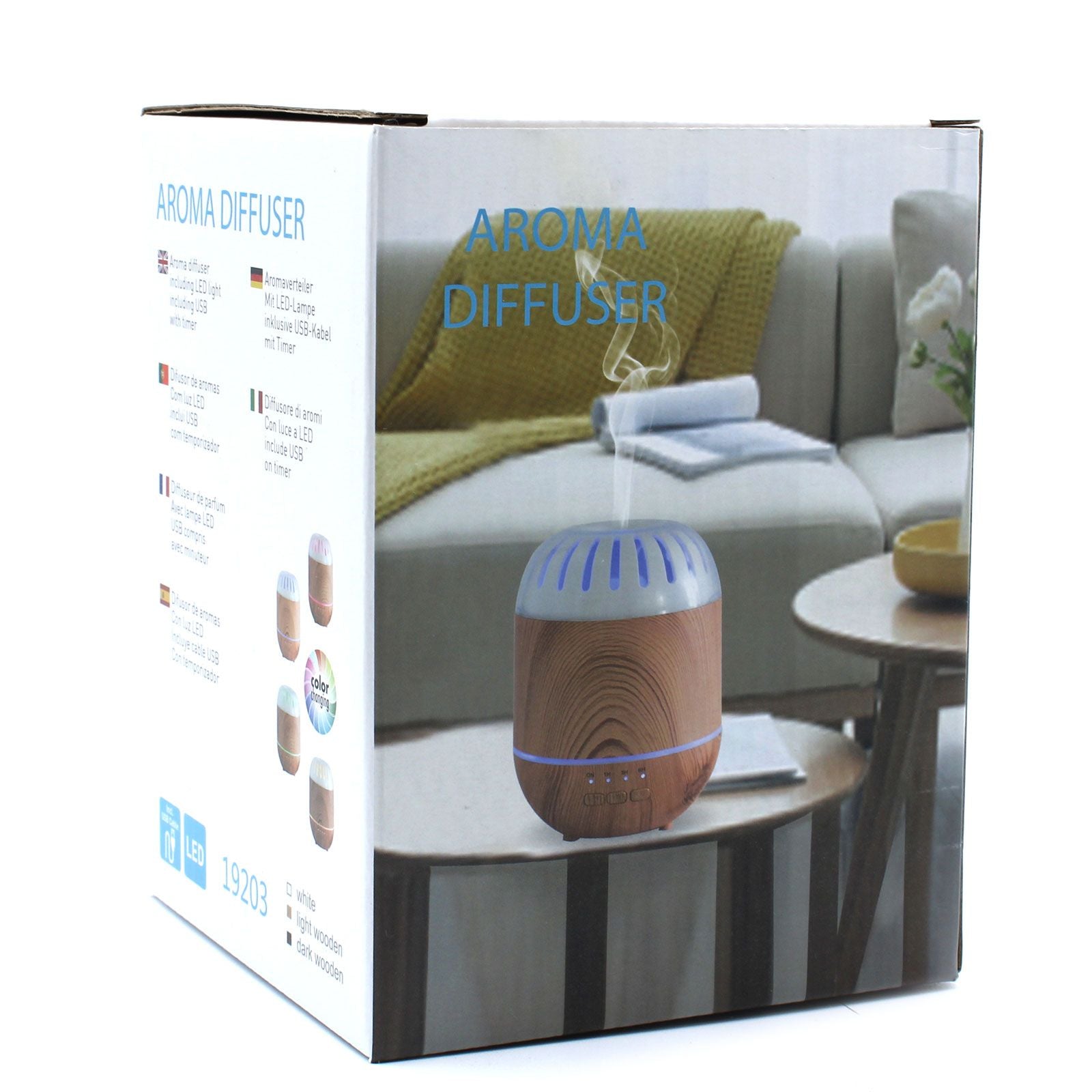 120ml compact aromatherapy diffuser with timer settings