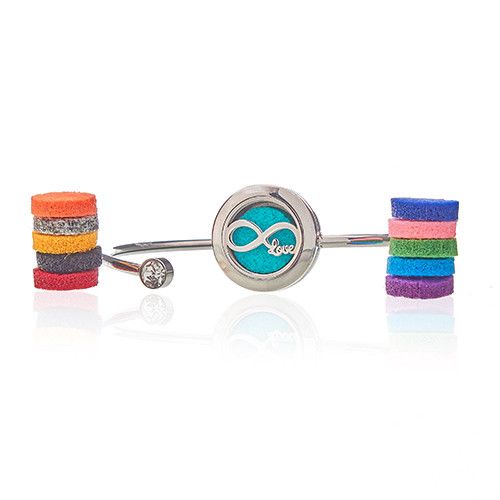 Fragrance Jewellery Crystal Bracelet - Infinite Love - 20mm
