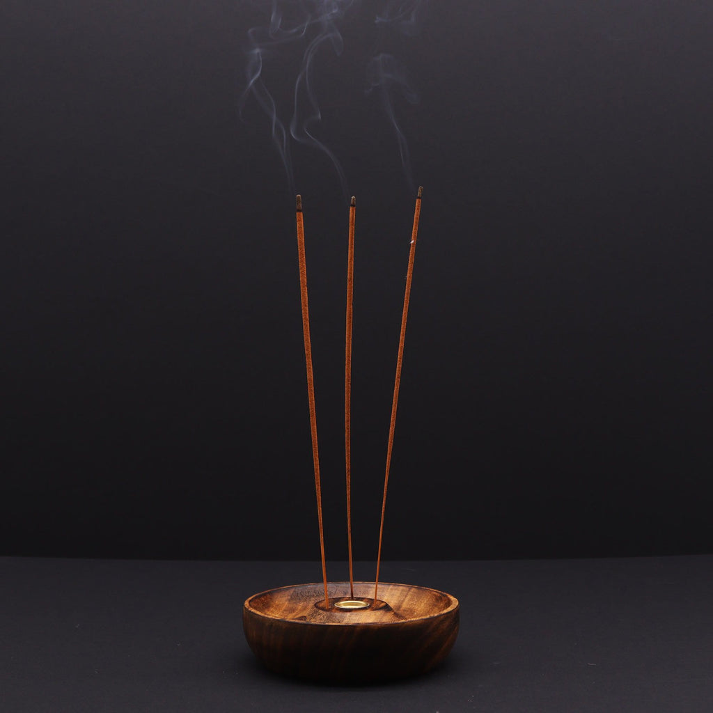 Incense Stick & Cone Burner Disc - Hamsa
