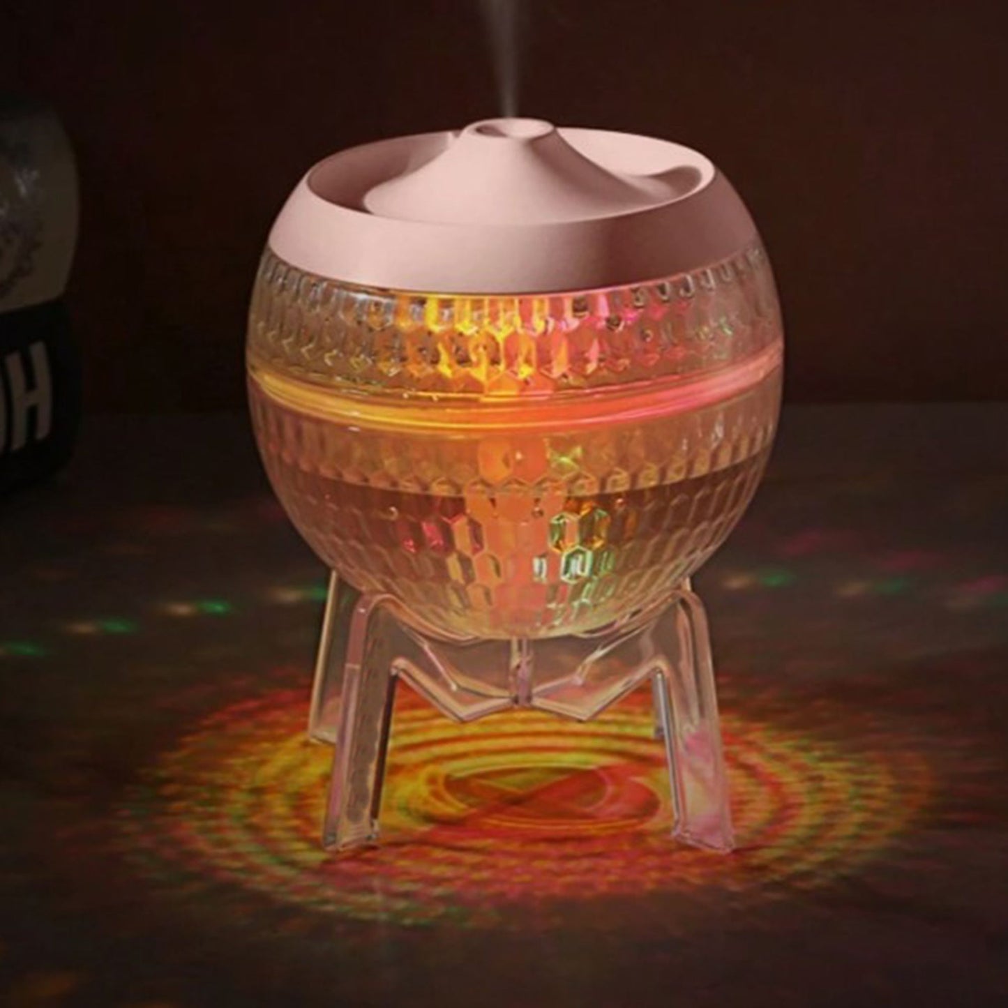 Clear Humidifier Mondo Planet - USB - Colour Change (down light)