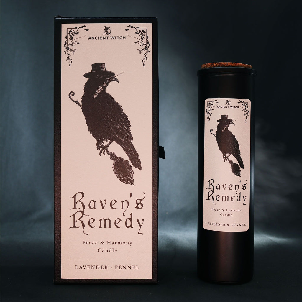 Ravens' Remedy Scented Candle - Lavender & Fennel