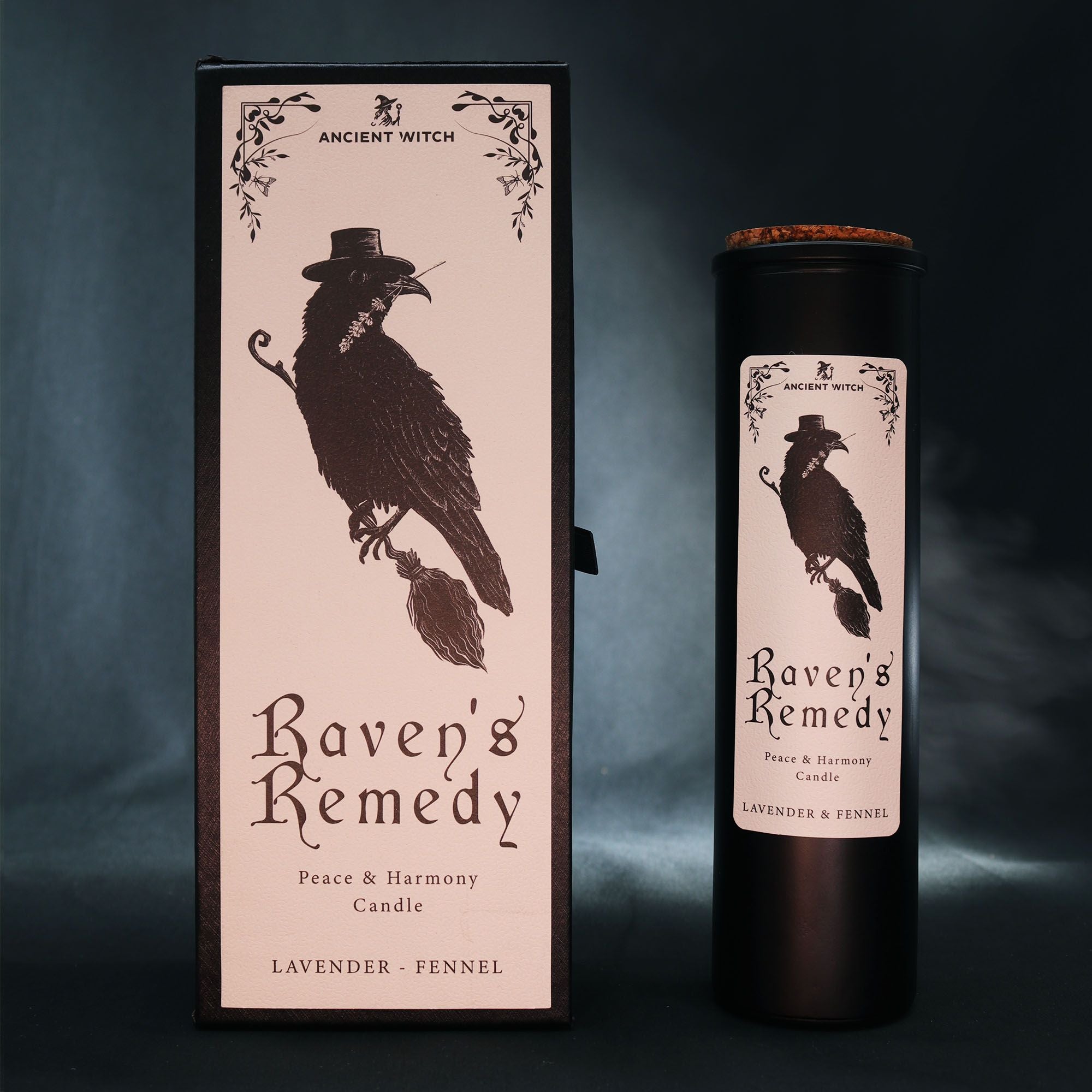 Ravens' Remedy Scented Candle - Lavender & Fennel
