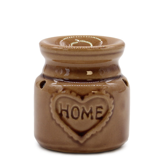 Small Home Oil Warmer Brown - Home