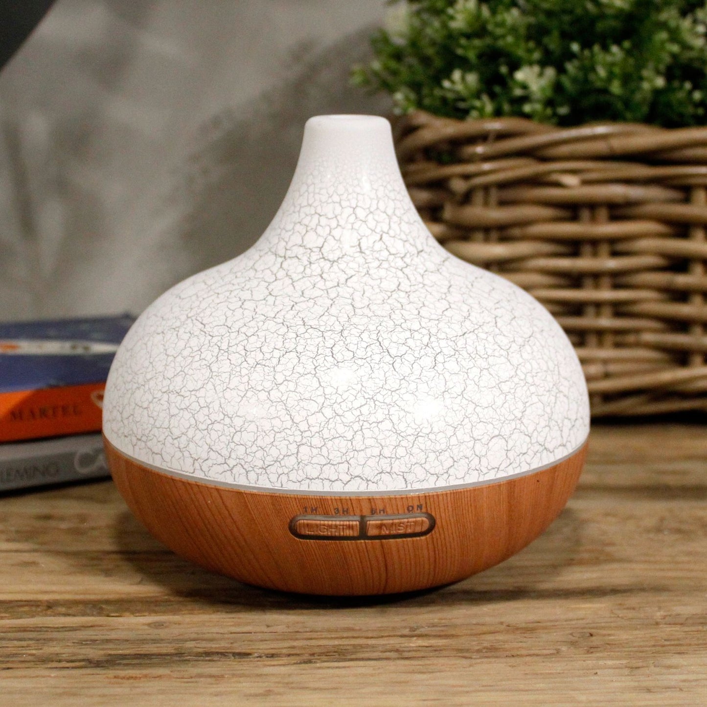 Santorini Atomiser - Shell Effect - USB olour ha- Cnge - TimerC