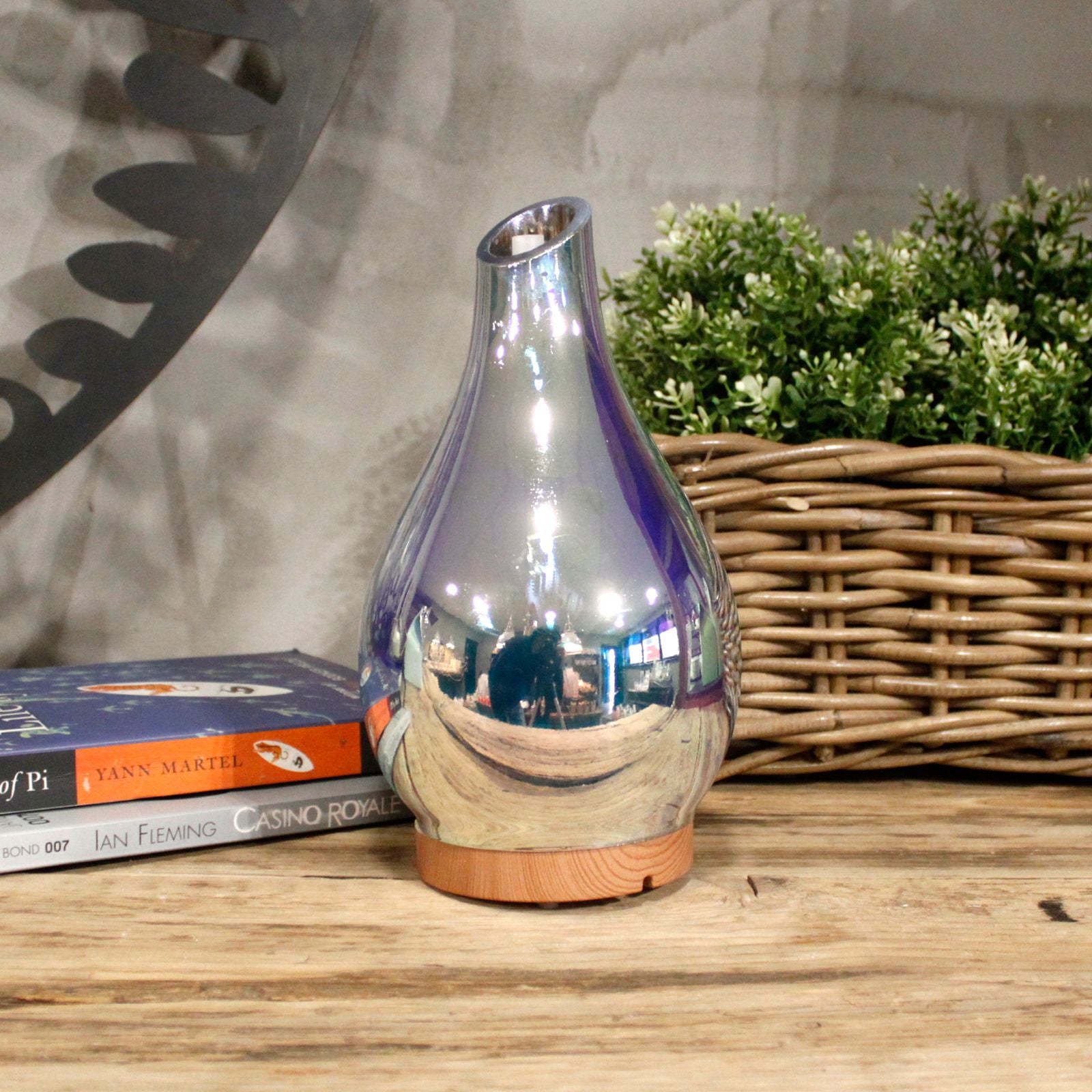 100ml ultrasonic diffuser with infinity light effect and 7 colour LEDs