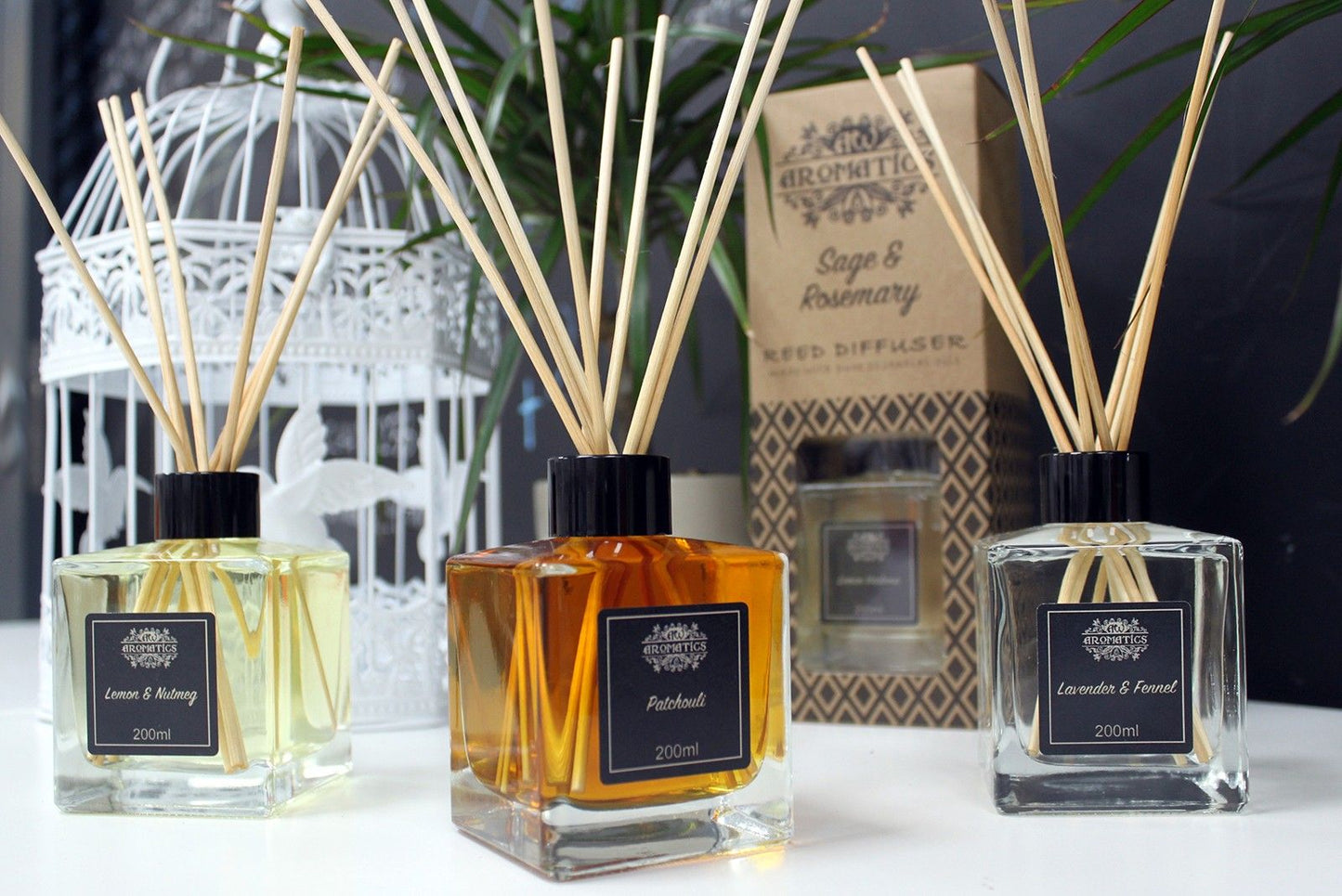 200ml Cinnamon & Clove Essential Oil Reed Diffuser