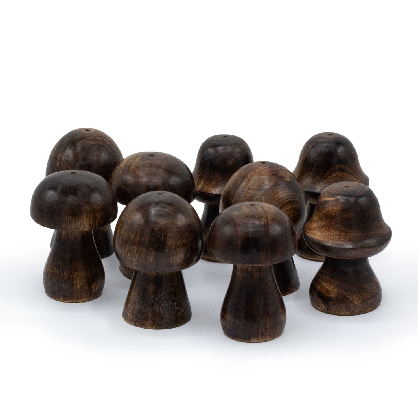 Set of 3 Mini Incense Mushroo (8cm 7cm 6.5cmms)