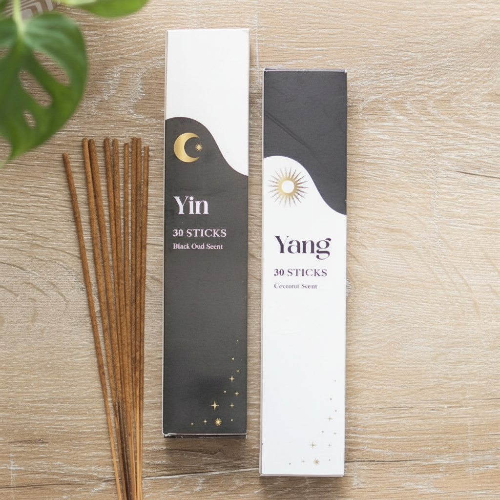 Set of 2 Yin Yang Incense Stick Packs